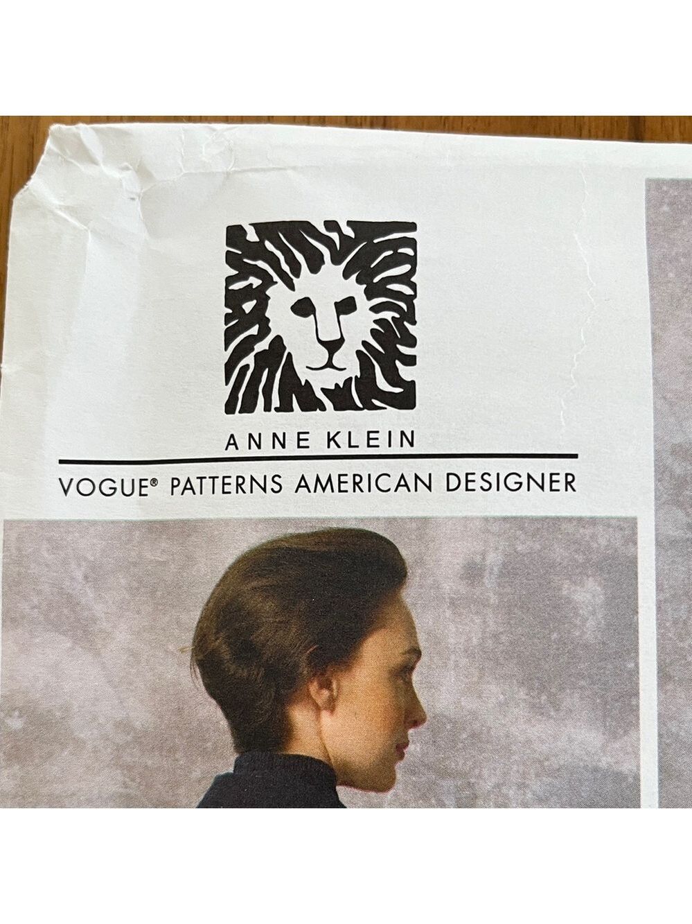 VOGUE Patterns American Designer Anne Klein V1467/E5 Advanced Jacket Pants Uncut - Picture 6 of 10